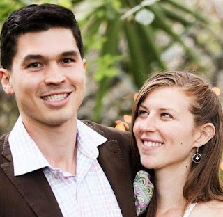 Colin Christy with his wife Deborah Jennifer Stern