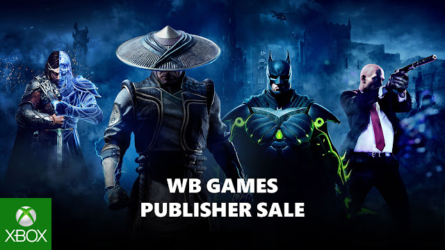 xbox wb games publisher sale 2020 middle-earth: shadow of war mortal kombat 11: aftermath injustice 2 hitman 2 season pass xb1 microsoft studios