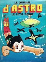 Extrait du magazine de Astroboy ou Astro le Petit Robot.