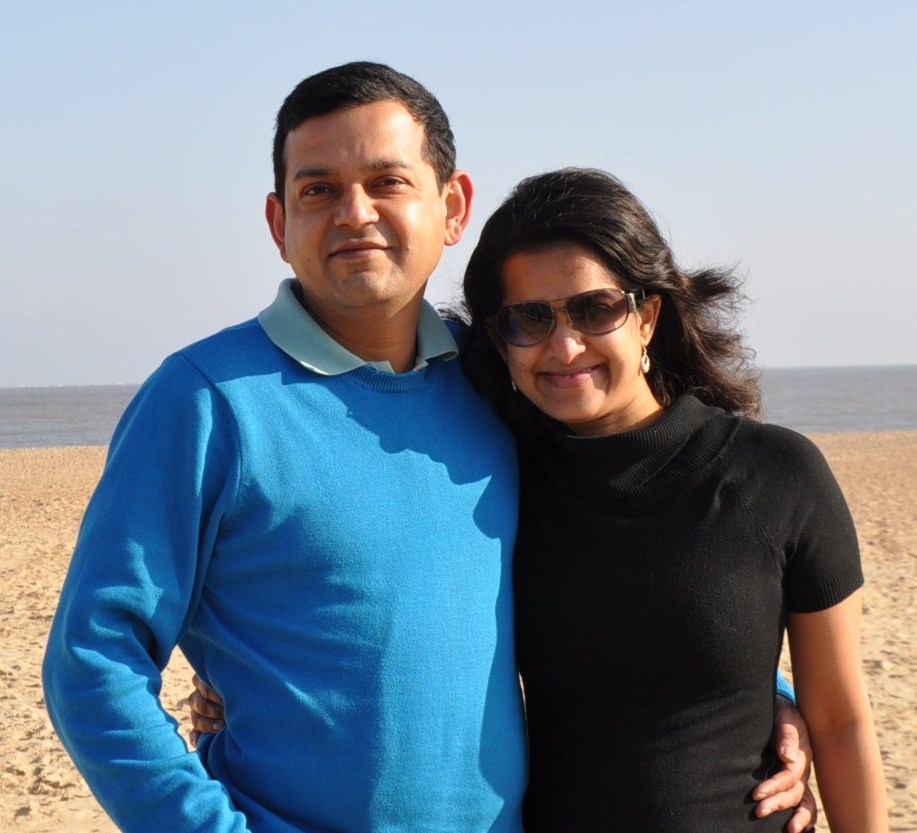 Satish was very supportive He handled everything at home whenever I had an 