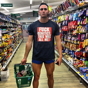 why do the guys in my supermarket never look like this?