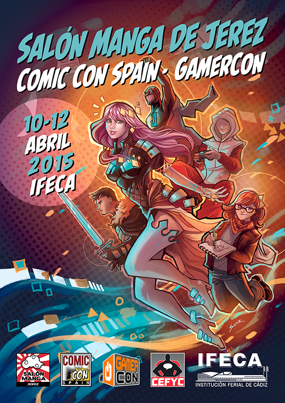 Salón Manga de Jerez, Comic Con Spain y GamerCon.