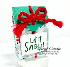 Nigezza Creates With Stampin Up Live on Facebook Wrapped in Plaid gift box