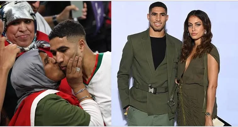 Achraf Hakimi relies on his mother to save fortunes from ex-wife Hiba Abouk after divorce following rape charges against him