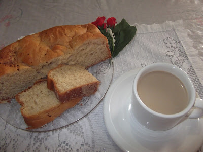 PÃO CASEIRO COM CANELA