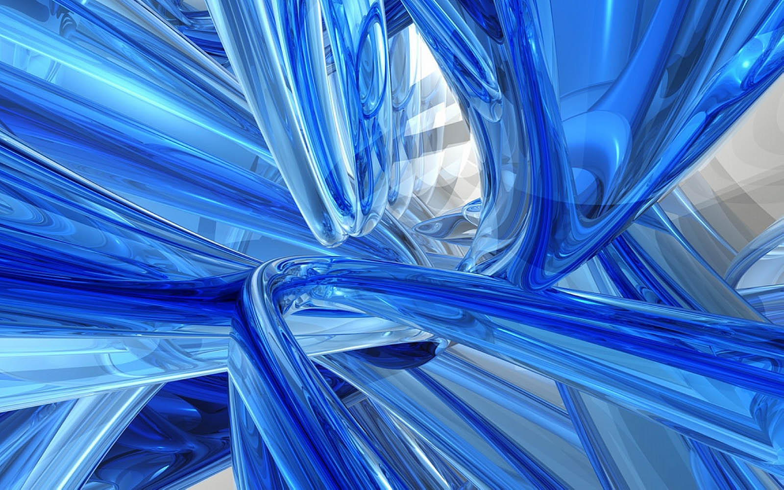 Koleksi Wallpaper  Biru 3D  Abstrak Keren 