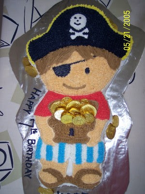 pirate birthday cake