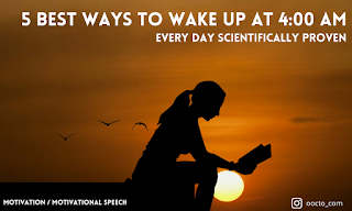 5 Best Ways to wake up at 4:00 Am Every Day Scientifically Proven , Powerful Motivational Speech