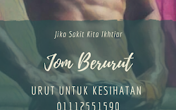 *terbaik* Tukang Urut Tradisional Wasap 01112551590