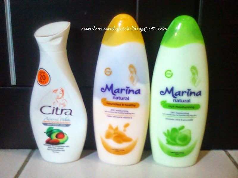 Random Wonderland Hand  body  lotion Marina  Citra 