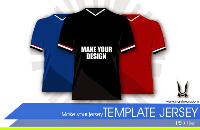 Download Template Desain  Jersey  Irfan Hikari