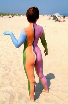 Female Body Painting