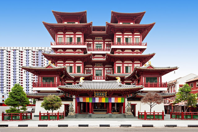 What To Do for 7 Hours In Chinatown In Singapore Buddha temple