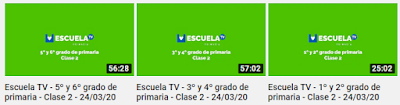  Clase 2 para 1° a 6° de primaria de EducaTv de TvNL Canal28