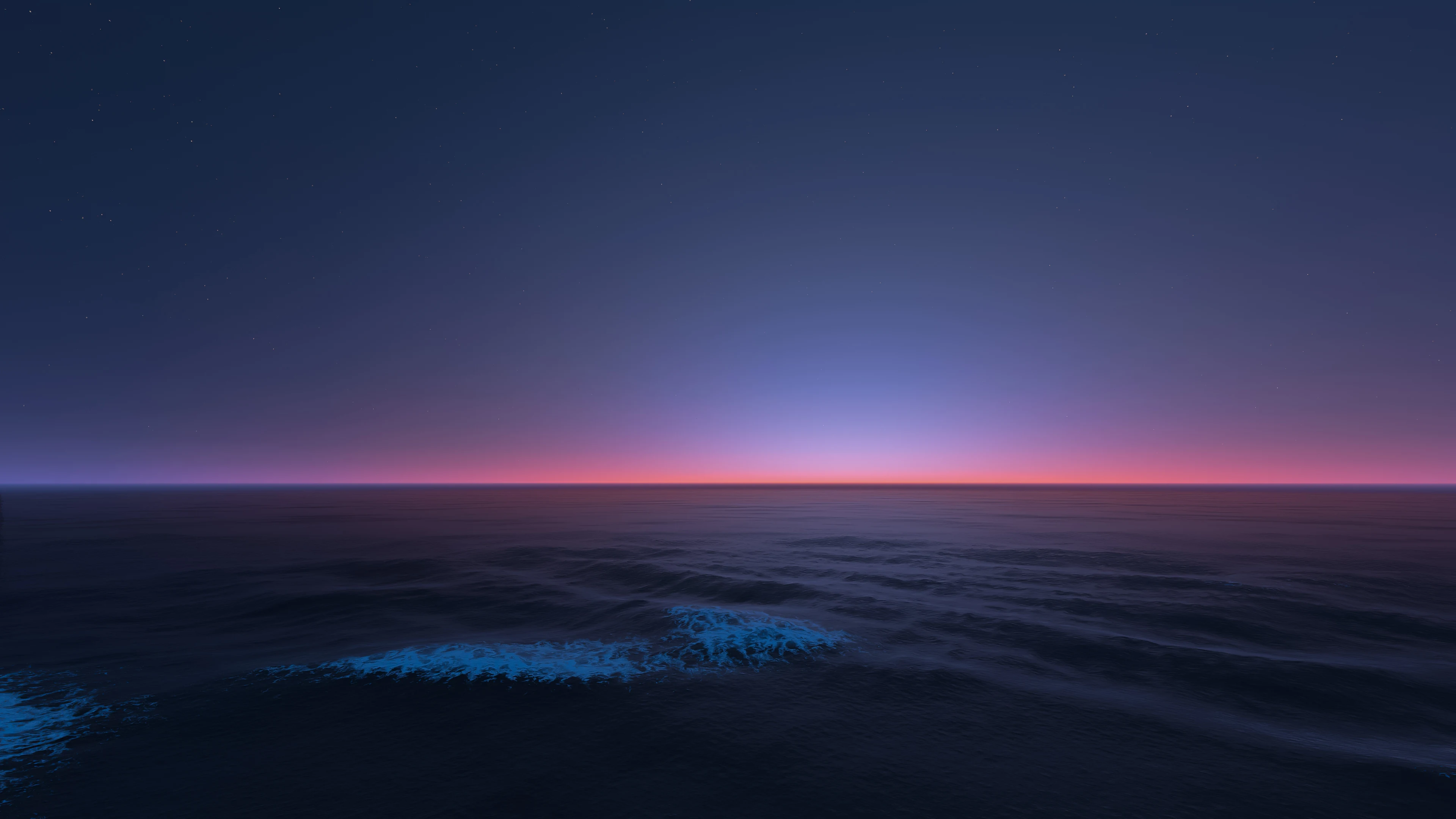 BEAUTIFUL PHOTO OF OCEAN HORIZON SUNSET TO USE AS BACKGROUND WALLPAPER ON PC LAPTOP OR DESKTOP.