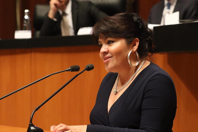 La senadora Nestora Salgado sale positiva al Covid-19 y se encuentra delicada de salud