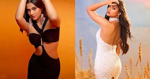 saiee manjrekar bodycon dress curvy figure bollywood actress