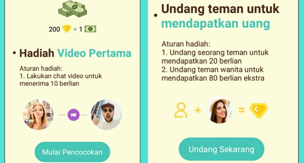 Untuk memperoleh Uang berupa Dollar, Anda harus mengumpulkan Berlian terlebih dahulu.    Untuk memperoleh Berlian adalah sebagai berikut: