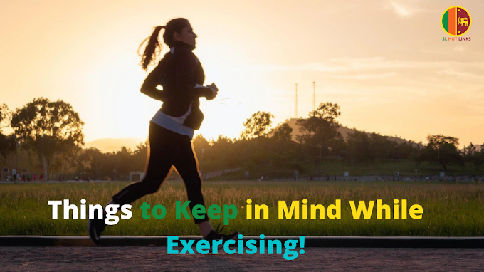 Things to keep in mind while exercising!