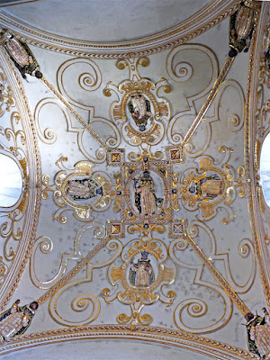 Oaxaca, Mexico - Templo de Santo Domingo de Guzmán (gilded staircase ceiling)