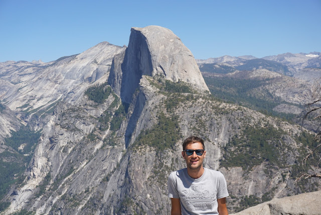 glacier point yosemite half dome