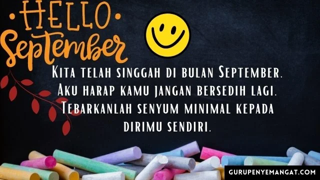 Qoutes Bulan September Ajakan untuk Tersenyum