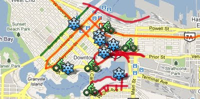 Site Blogspot  Find Bike Routes on This Cycling Route Finder Map For Vancouver Allows Cyclists To Search