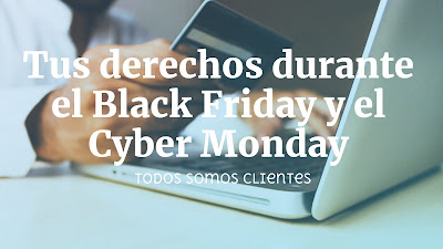 Tus derechos durante el Black Friday y el Cyber Monday