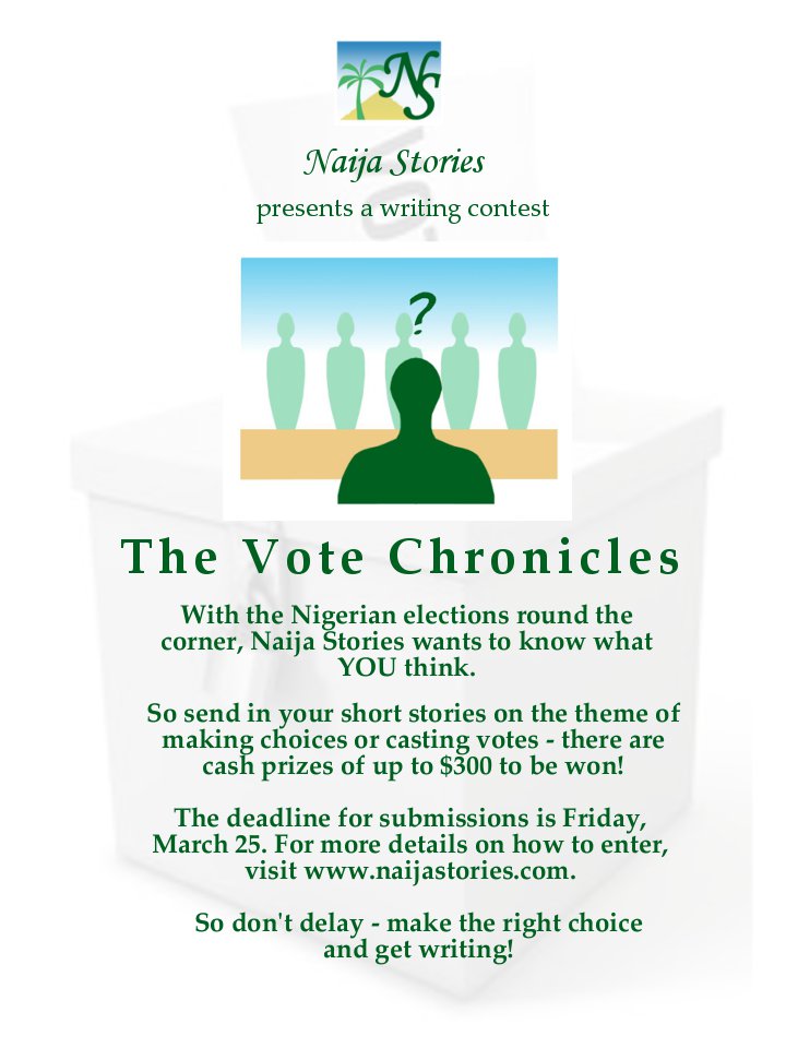 A Naija Stories Writing Competition: The Vote Chronicles (Nigeria)