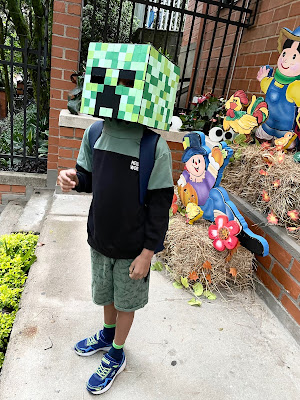 Practical Mom: Halloween Costume Ideas Minecraft Creeper