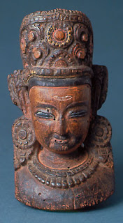 Indra dios, máscara