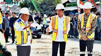 Rekonstruksi Jalan Raya di Jateng, Jokowi Terus Percepat Infrastruktur Nasional