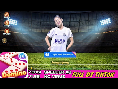 Download Domino RP Mod Apk X8 Speeder Tema Cewe Futsal