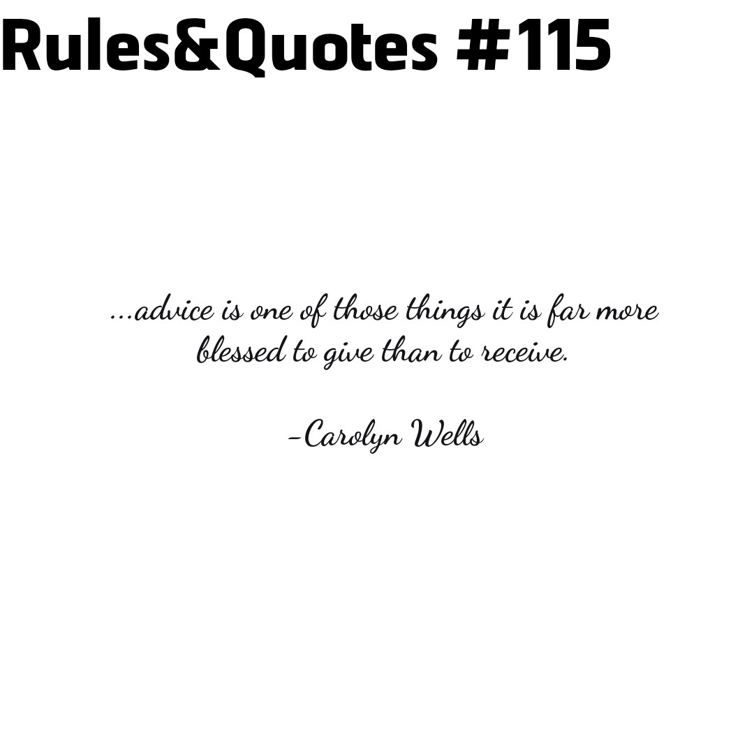 Advice