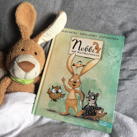 "Nobbi, der Mutmachhase" von Maike Bollow und Judith Allert, Illustrationen: Stefanie Reich, Verlag: Edel Kids Books, Buchvorstellung auf Kinderbuchblog Familienbuecherei