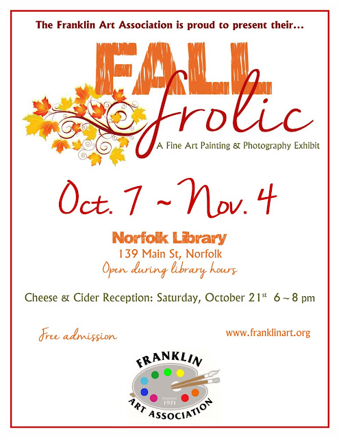 Franklin Art Association: Fall Frolic - Oct 7 - Nov 4