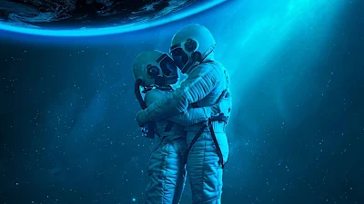 Love, Space, Astronauts, Hugs, Planet