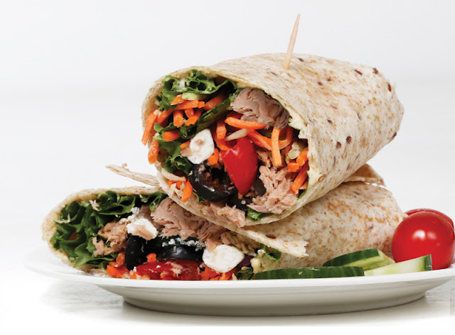 Mediterranean Tuna Wrap recipe1k