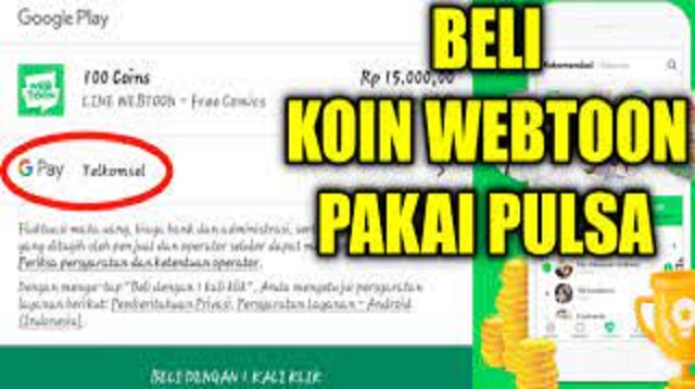 Cara Beli Koin Webtoon iOS