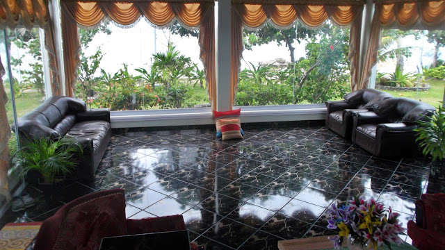 interiors of banago beach resort in sulangan guiuan eastern samar