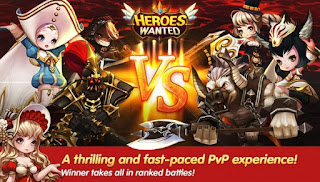  sepakat sobat admin akan share lagi game android yang pastinya seru sobat Heroes Wanted : Quest RPG v1.3.0.33730 Apk Mod Massive Damage Free Download 