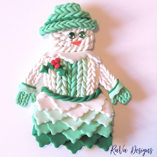 sculpey magnet craft design ideas christmas holiday rava designs