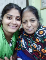Neha Shree with her Mother.