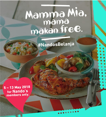 nandosbelanja,nandos, nandosmalaysia, malaysia nando's, nando's promotion, nando's malaysia promotion, nando's may promotion, nando's food promo, promotion nando's, credit card nando's