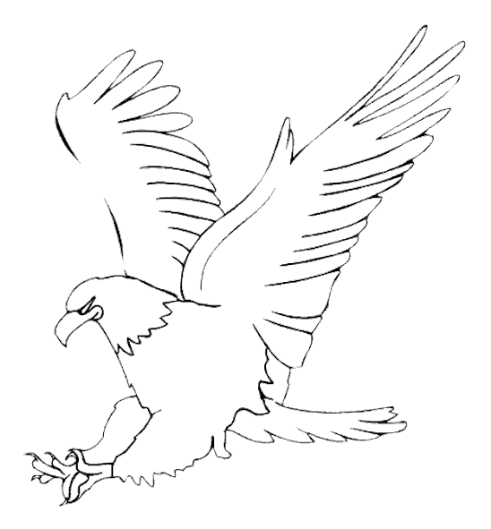 Eagle Bird Coloring Pages To Printable