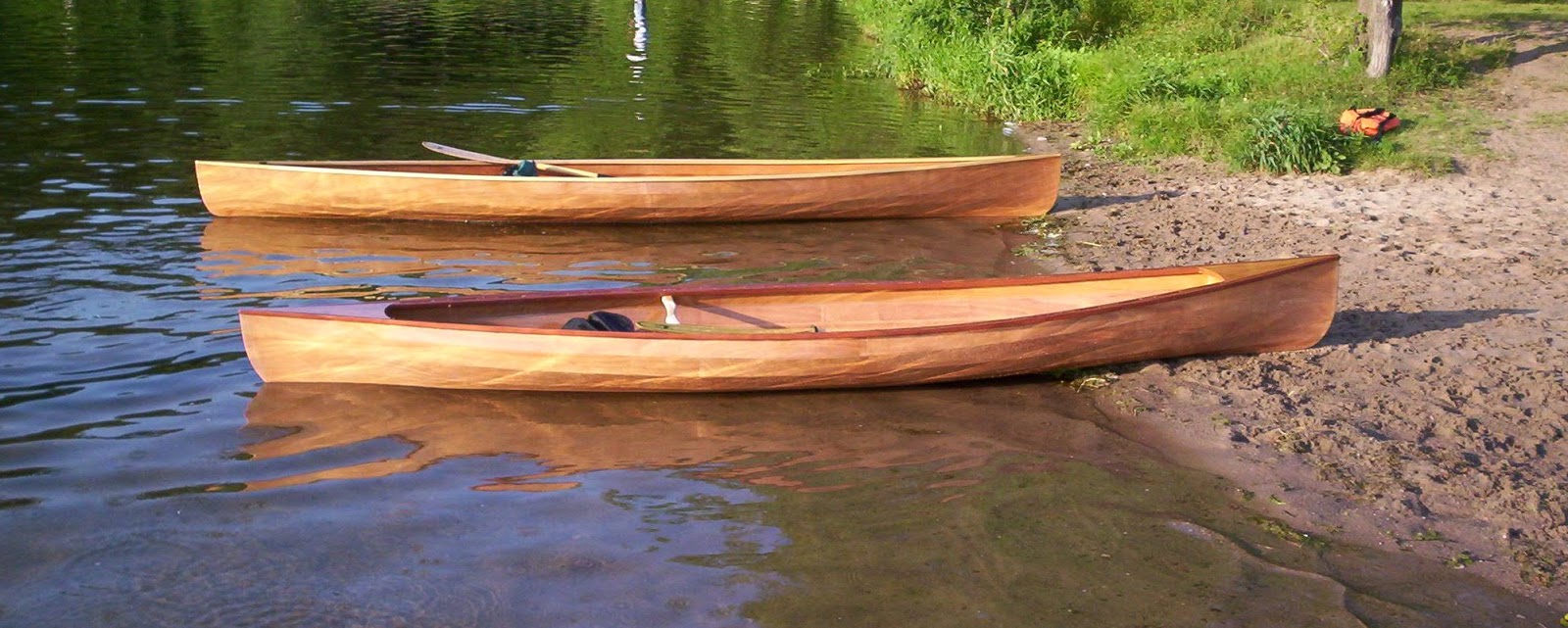 sean hartman’s lashed skin on frame canoe – intheboatshed.net