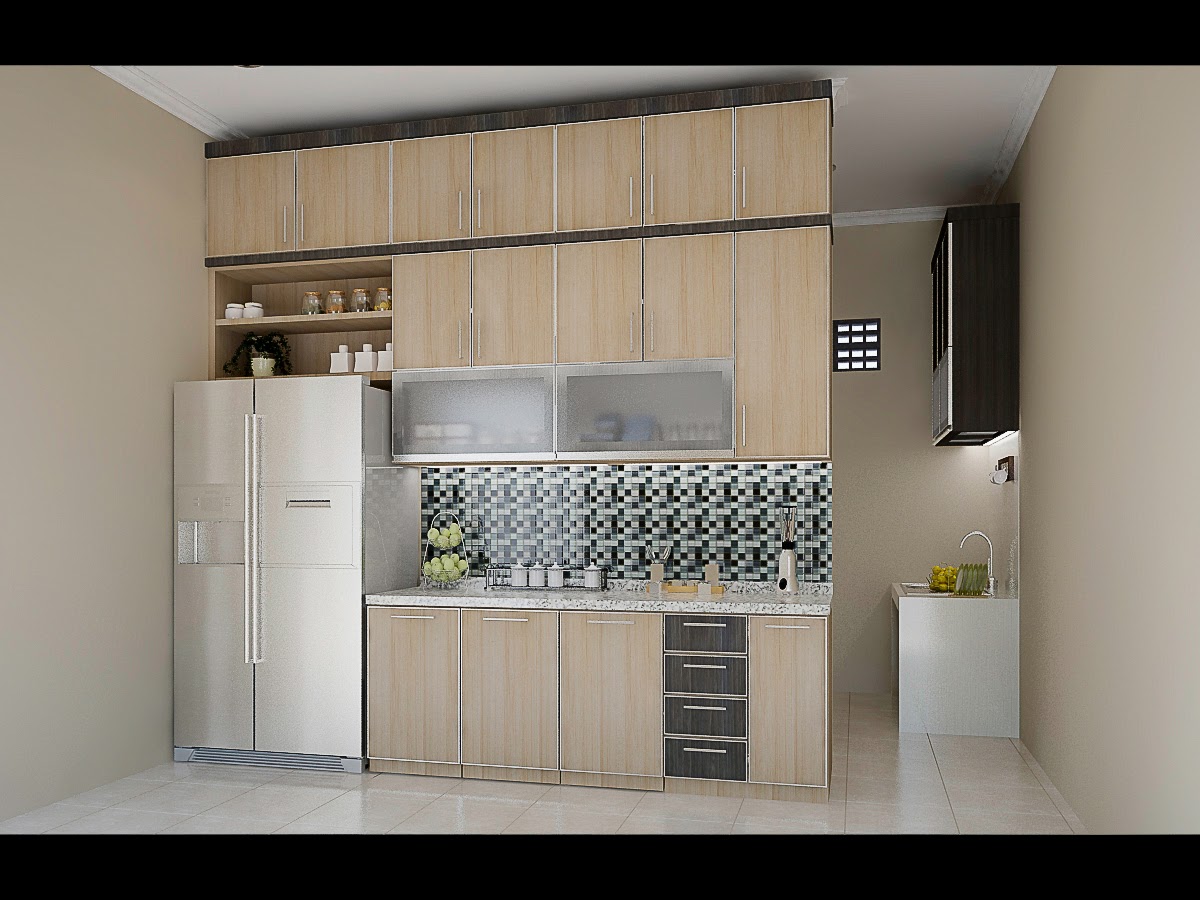 Design Interior Dapur Kotor Gambar Desain Rumah Minimalis