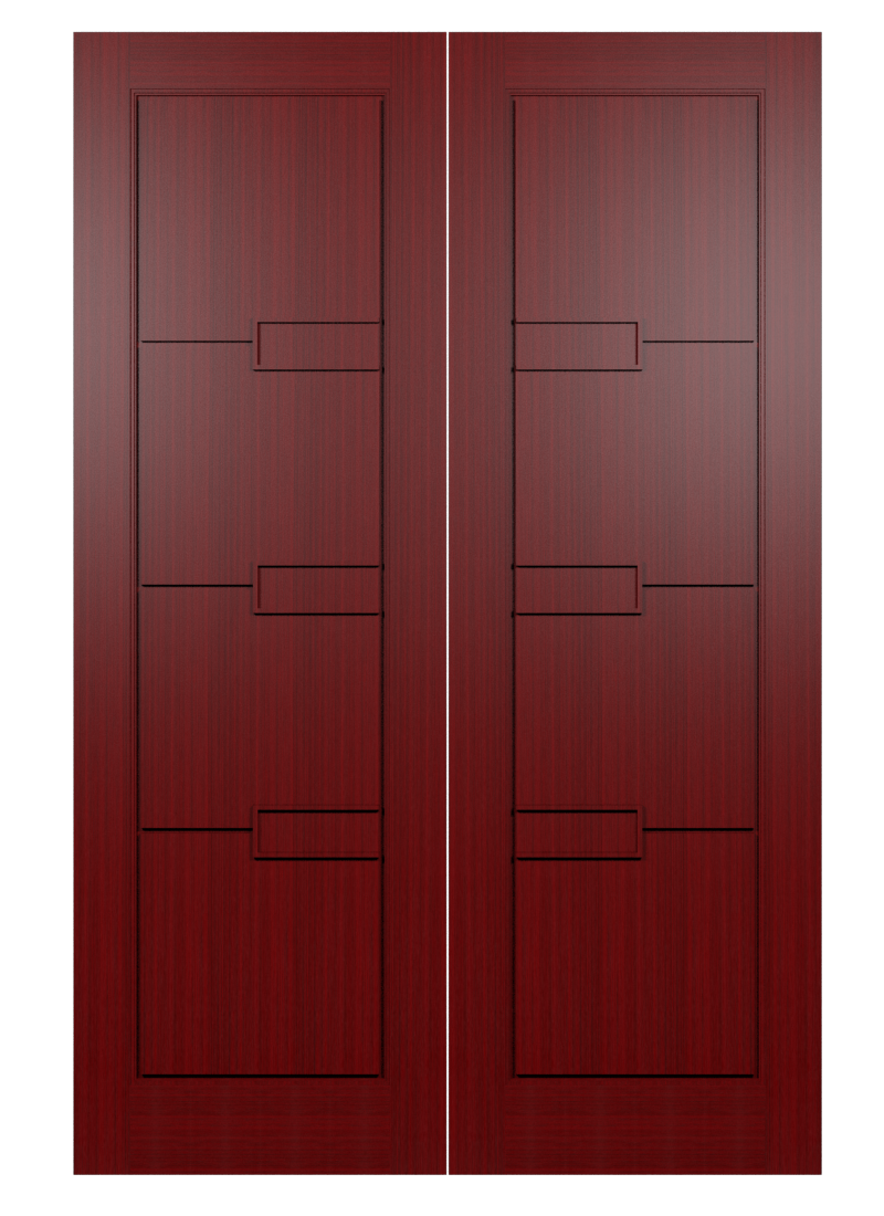 Model Pintu Gandeng Minimalis