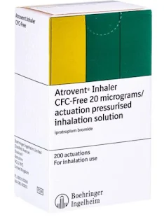 Atrovent inhaler بخاخ الإستنشاق