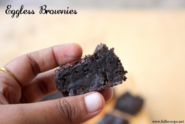 Eggless Brownies